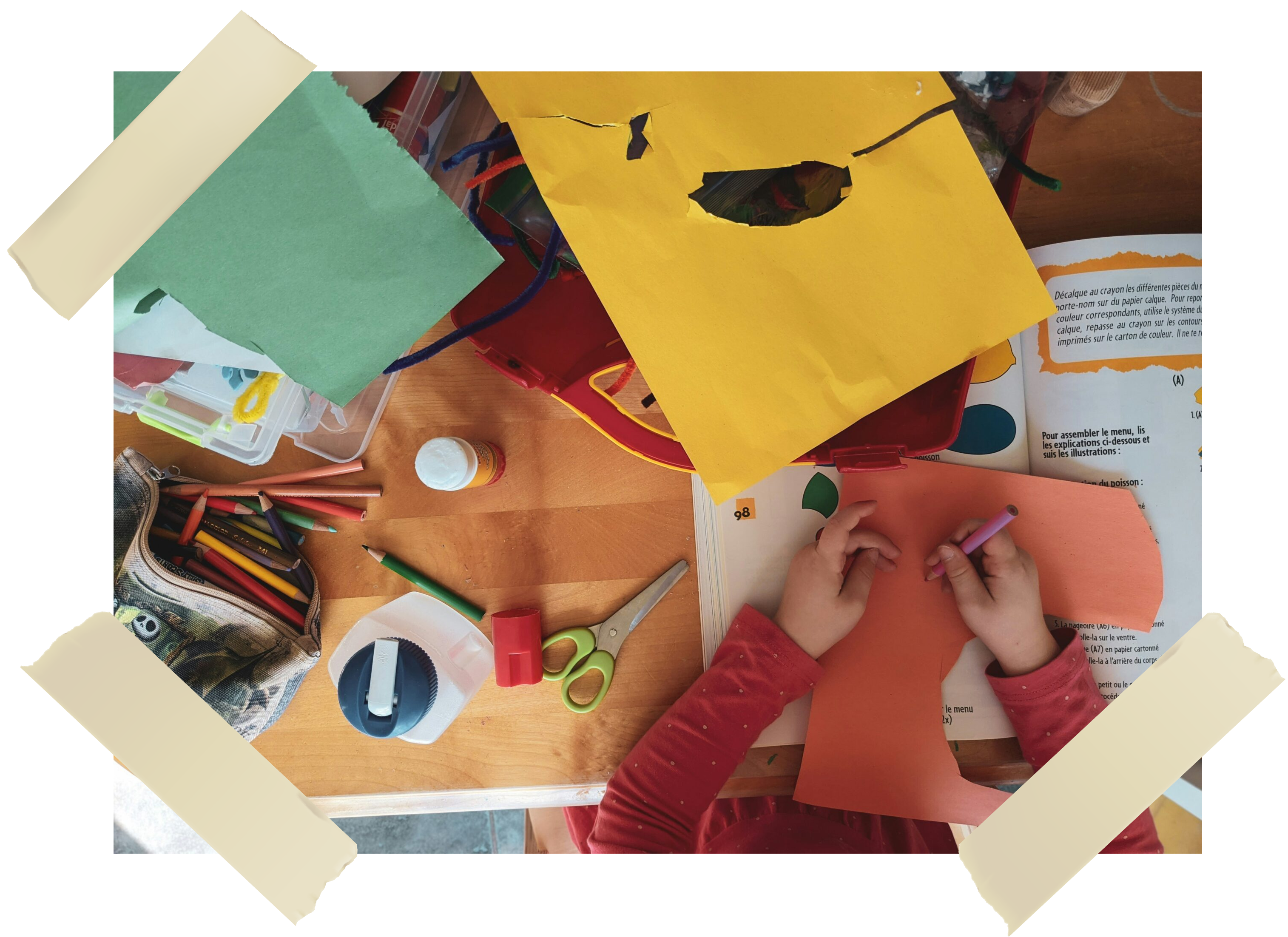 Angażujemy się w kreatywną aktywność podczas warsztatów na półkolonii